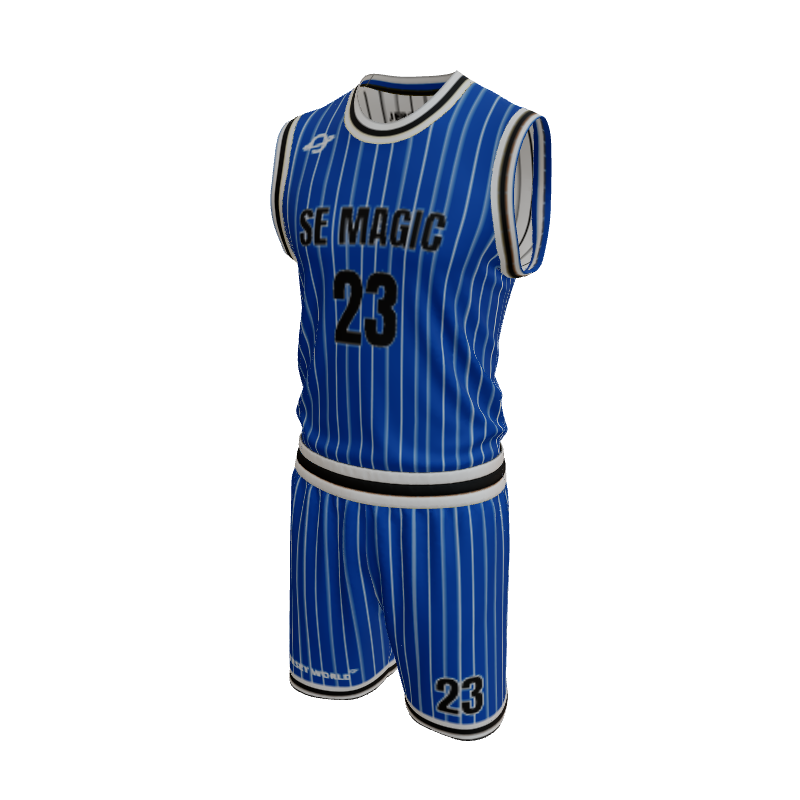 Basketball Magic Reversible Basketball Uniform. (x 7) - Jersey World