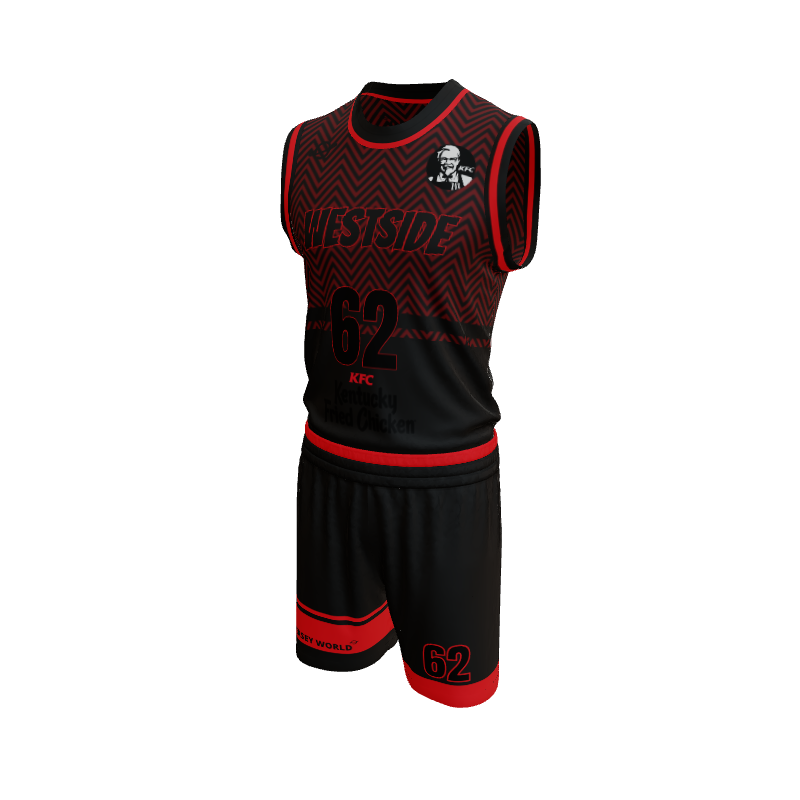 Basketball Ballers Basketball Uniform. (x 1) - Jersey World