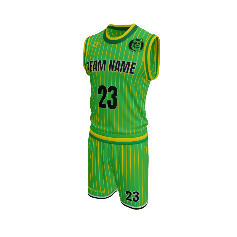 Basketball Magic Basketball Uniform. (x 7) - Jersey World